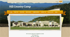 Desktop Screenshot of hillcountrycamp.cc